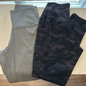 Bundle of Colorfulkoala Women's HighWaisted Yoga 7/8 Length Leggings w/Pockets